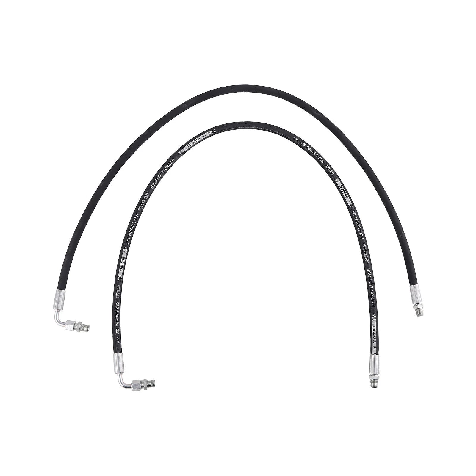 Angled Cylinder Rams Kit for Snow Plow Blade (1-1/2" x 10", 1304030, 05810)