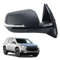 Side Mirror for Chevrolet Traverse (2018–2019) with Turn Signal, Right, 7 Pin