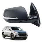 Side Mirror for Chevrolet Traverse (2018–2019) with Turn Signal, Right, 7 Pin