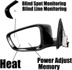 Driver Left Mirror with Blind Spot for BMW 320i 330i 330e (2019–2023)