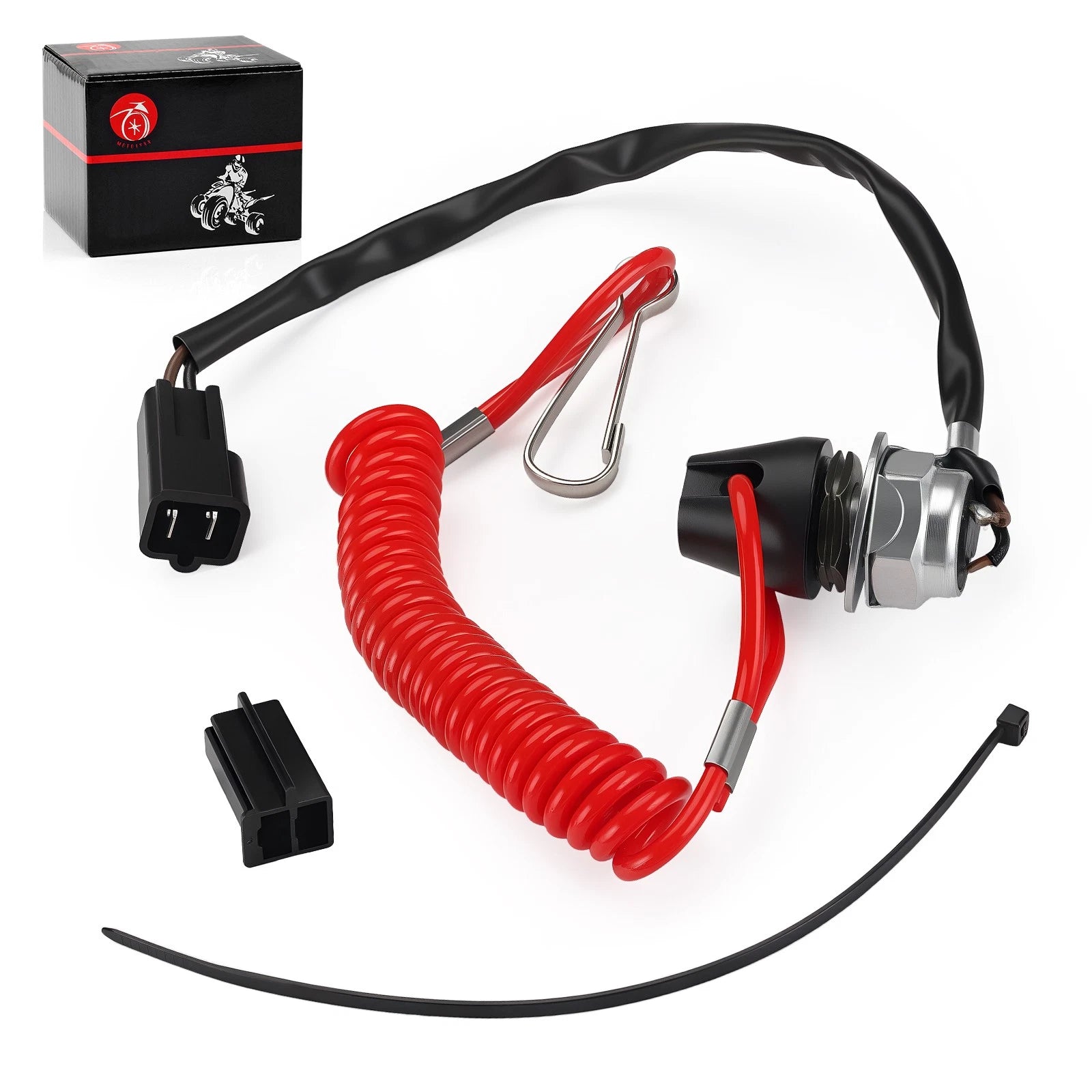 Tether Kill Run Switch Kit for Polaris SKS 700 (1999, 2001-2002) / XCF SP (2000-2001)