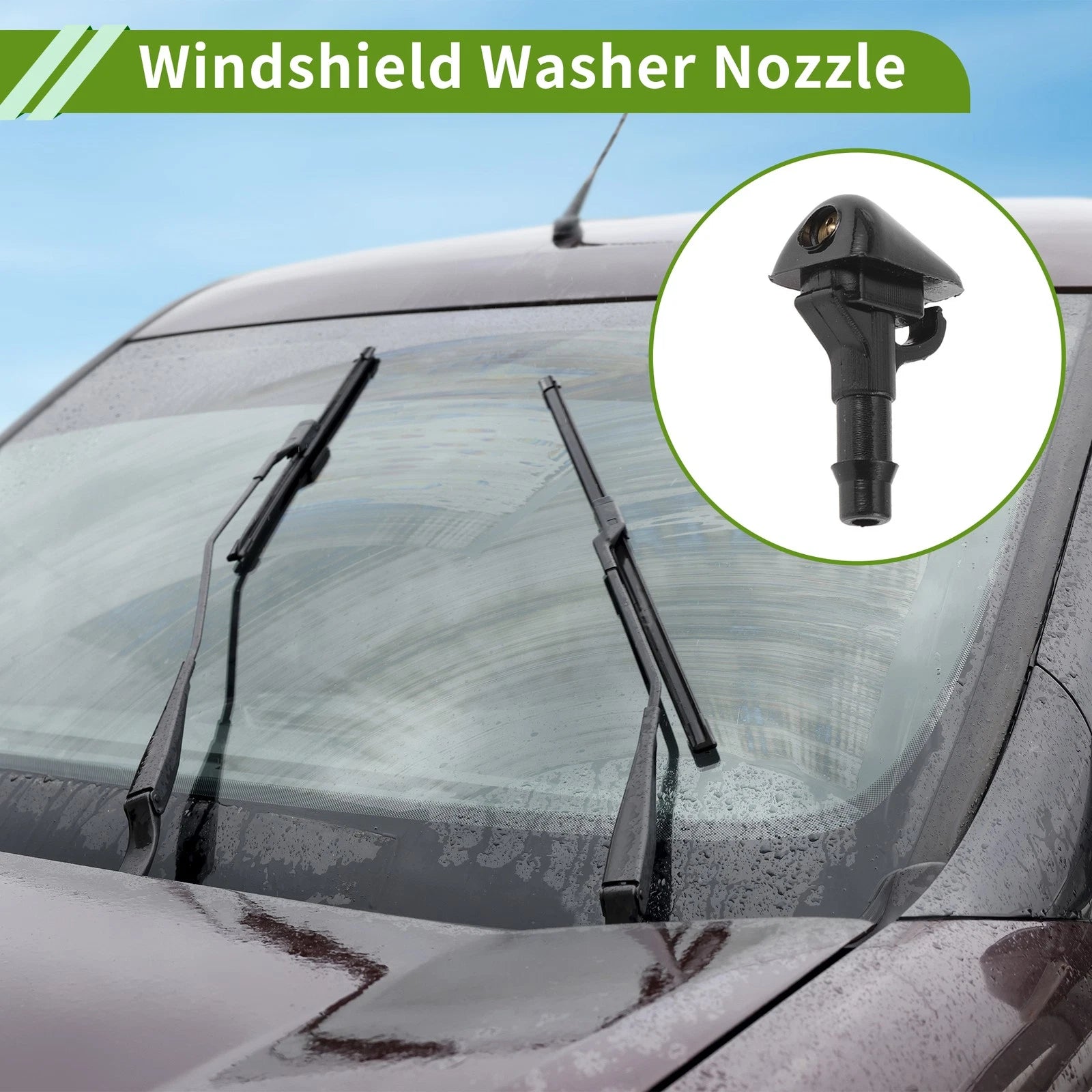 Windshield Washer Nozzle Set for Nissan 