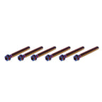 6pcs M6x45mm Titanium Torx Head Flange Bolts for Bike Motorcycle