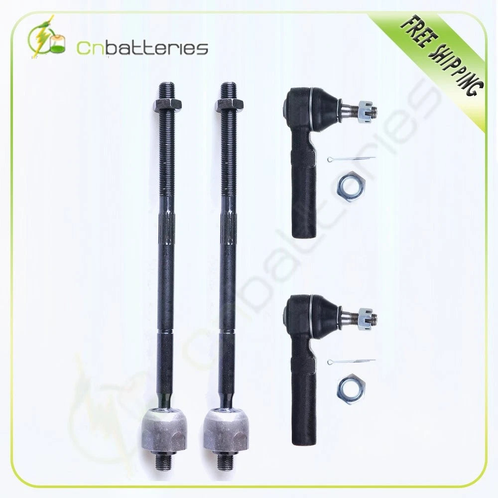 Tie Rod Kit Inner Outer 4PCS Set for PT Cruiser Dodge Neon (2001–2010)