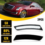 2X Front Bumper LED Side Marker Lights for Chevy Camaro Cadillac CTS ATS (2014–2024)