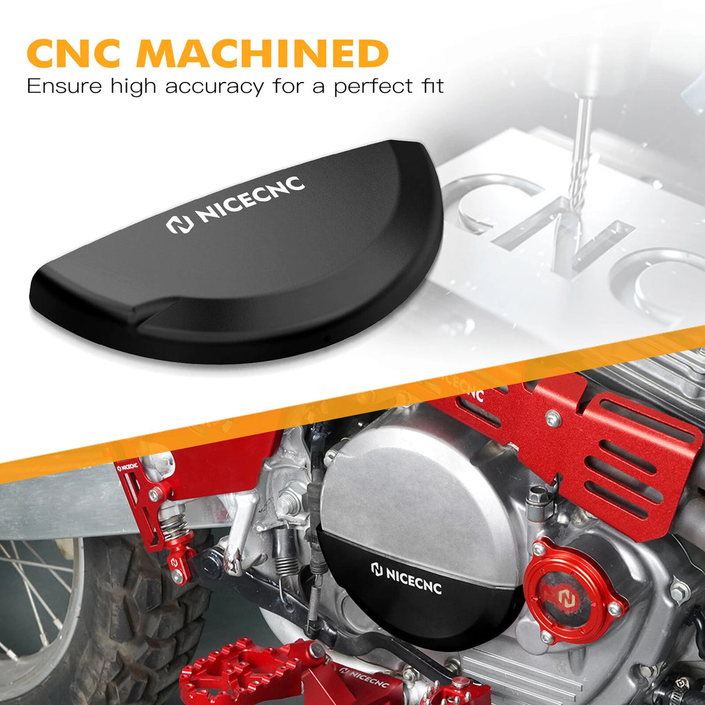 NICECNC Engine Clutch Cover Guard for Honda XR650L (1993–2025) Aluminum