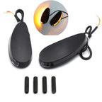 LED Signal Mirror Block Off Plates for Honda CBR1000RR (2008–2021), VFR1200 (2010–2014)