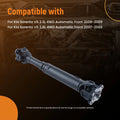 Driveshaft Propeller Shaft for Kia Sorento V6 2007–2009 4WD