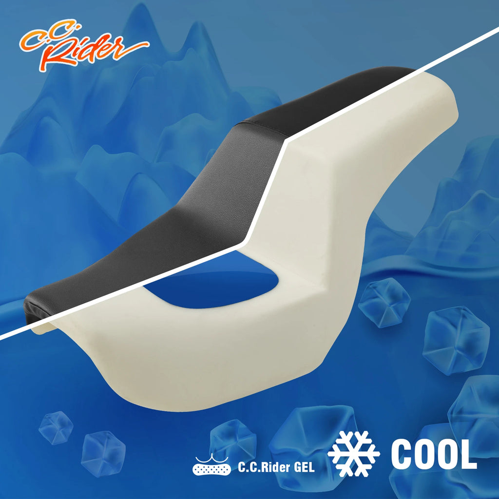 Gel Seat for Harley Low Rider FXDL, Street, Fat Bob (2006–2017)
