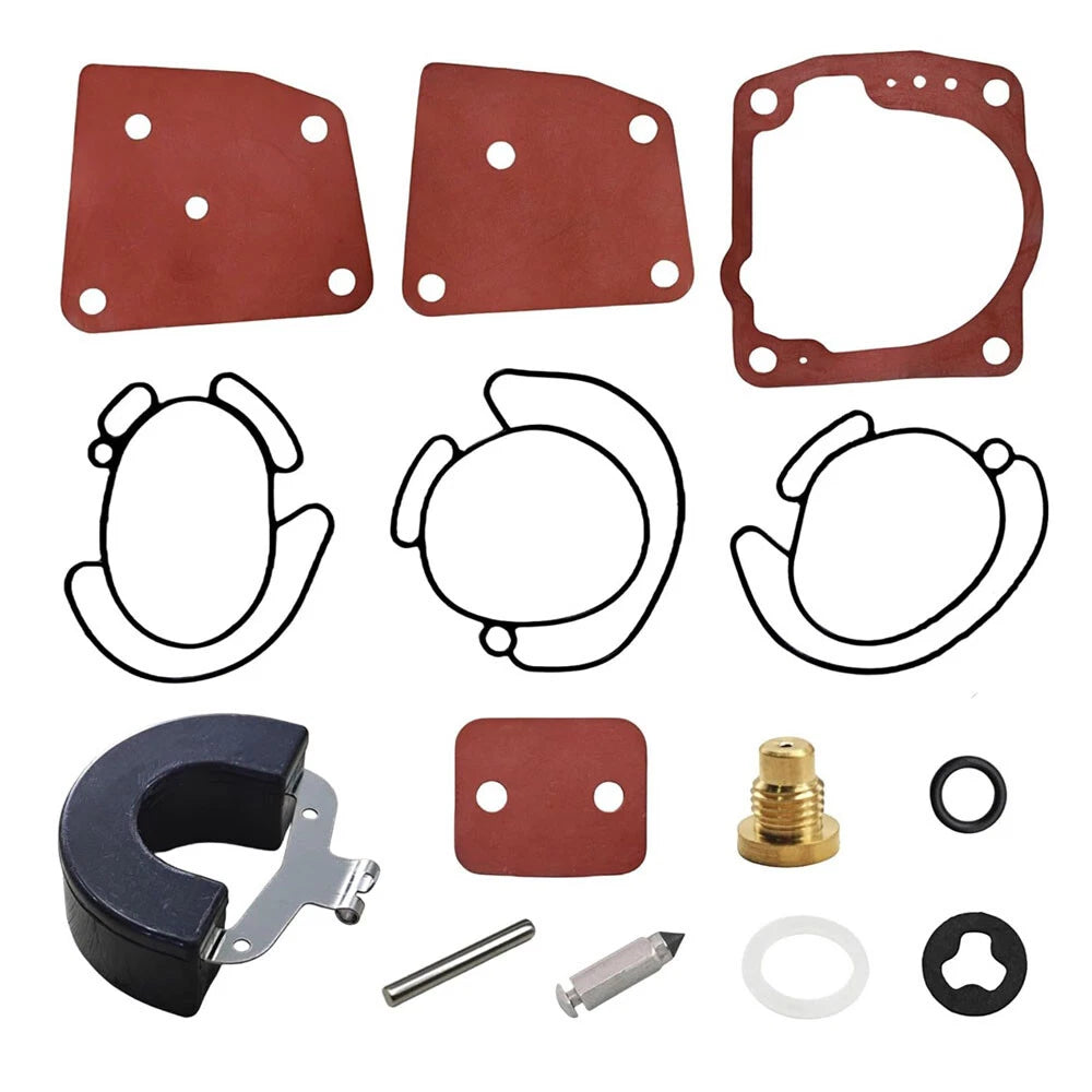 Set of 2 Carburetor Repair Kits for Johnson Evinrude (438996, 436852)