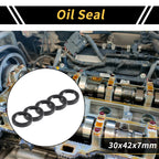 Set of 5 Oil Seal Ring 30x42x7mm NBR Rubber for Various Models 