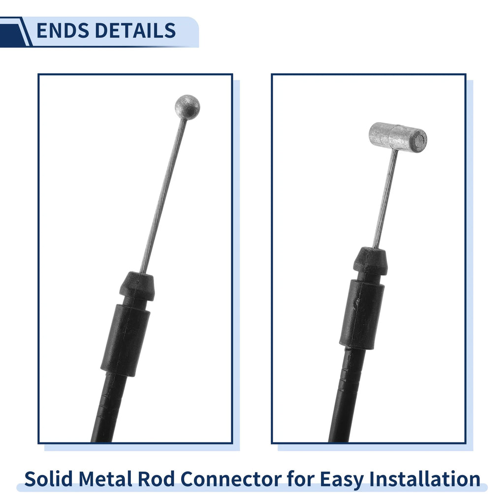 Hood Latch Release Cable for Hyundai Sonata (1999–2001) No. 81190-38000