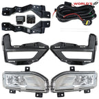 Fog Light Lamps with Switch Bezel for Nissan Rogue (2017–2020)