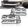 LED DRL Headlight and Bumper Lamps for Chevy Silverado 1500 2500 HD