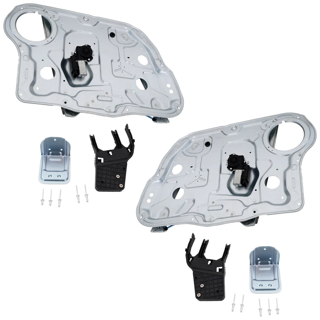 Window Regulator Set for Hyundai Azera (2006–2011) Front Left Right Power