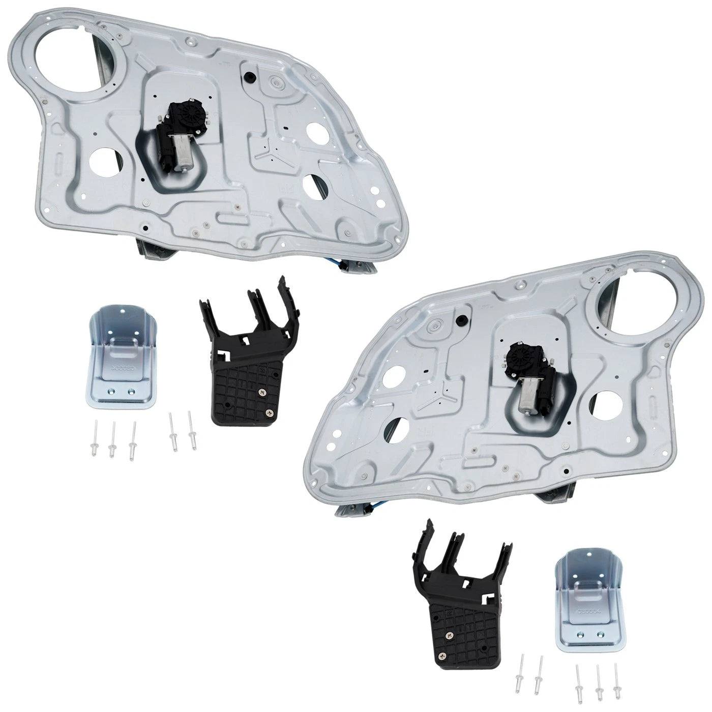 Window Regulator Set for Hyundai Azera (2006–2011) Front Left Right Power