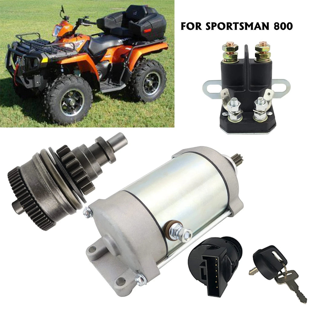 Starter for Polaris Sportsman 800 EFI (2005–2006) W/Bendix & Relay