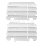 2X Radiator Shroud Guard Covers for Kawasaki KX125 KX250 (1997–2005) 14037-1310-RZ