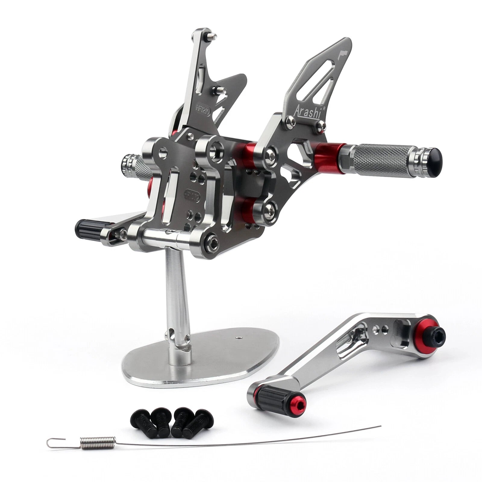 CNC Aluminum Rearsets Footpegs for Suzuki GSX-R 1000 (2017–2022)