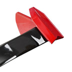 2 Tone Red & Black ABS Spoiler Wing for Honda Civic Sedan (2016–2021)