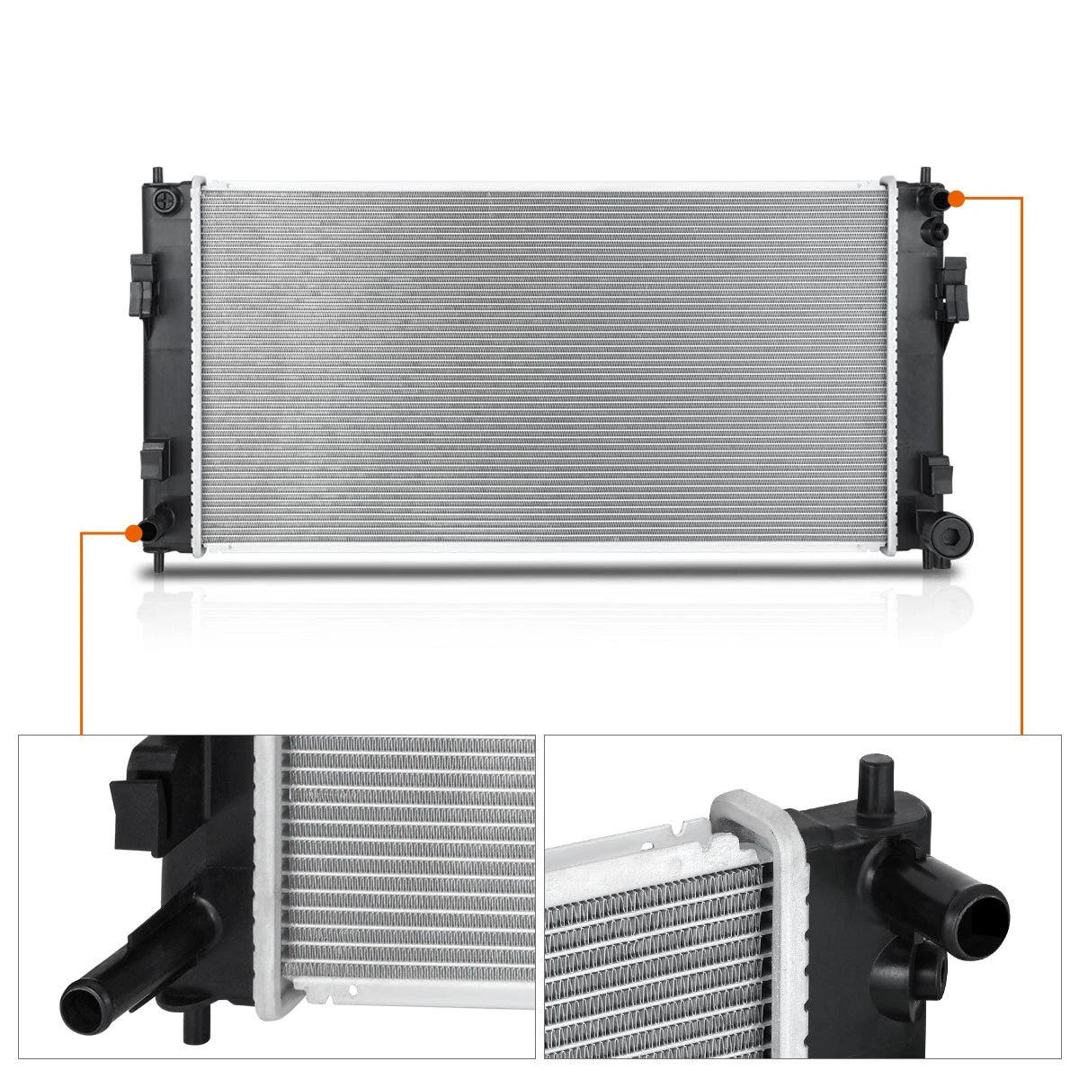 Aluminum Core Cooling Radiator for Nissan Leaf (2011–2012) DPI-13292