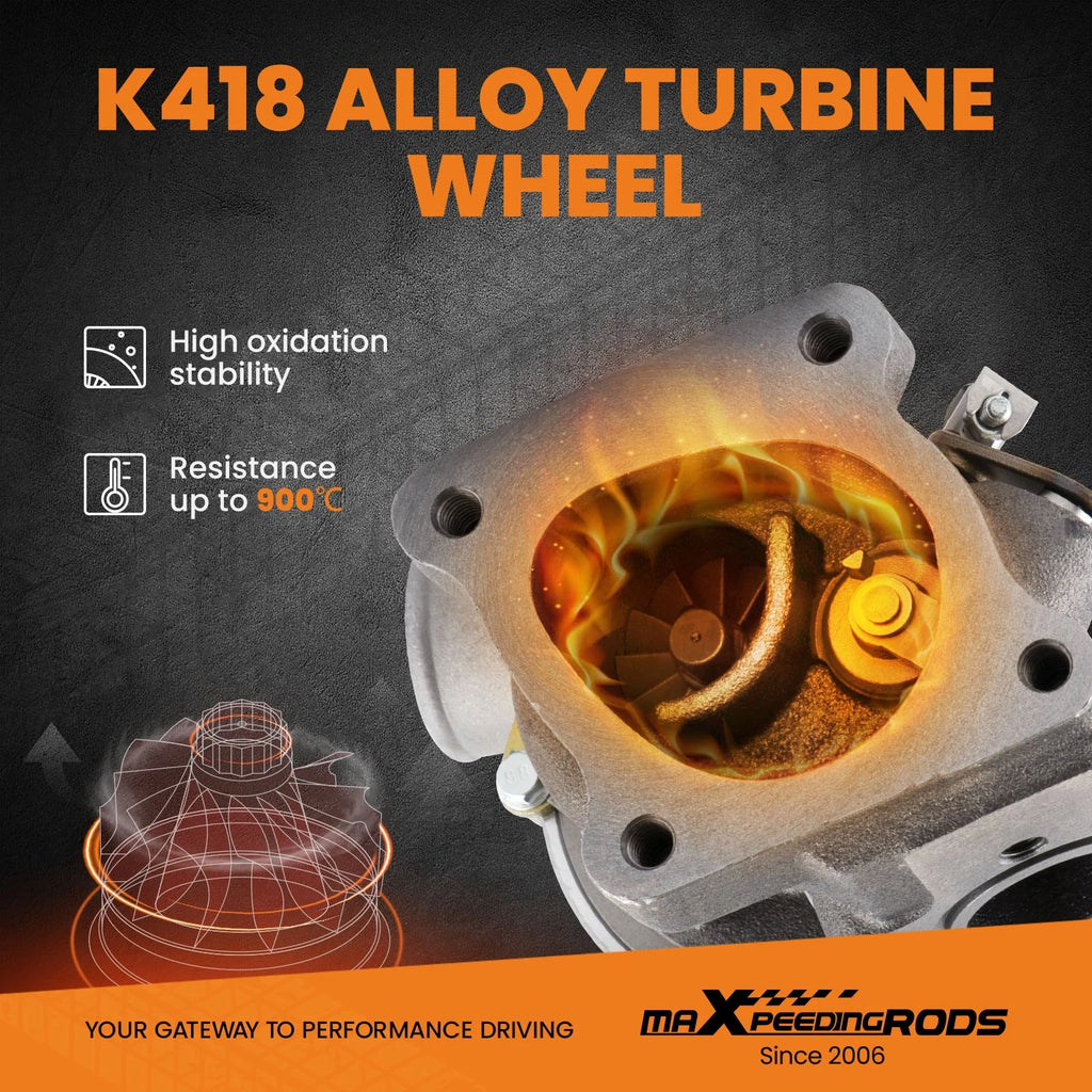 K04-025 Turbocharger for Audi A6 Quattro 2.7T 2.7L (1999–2002)