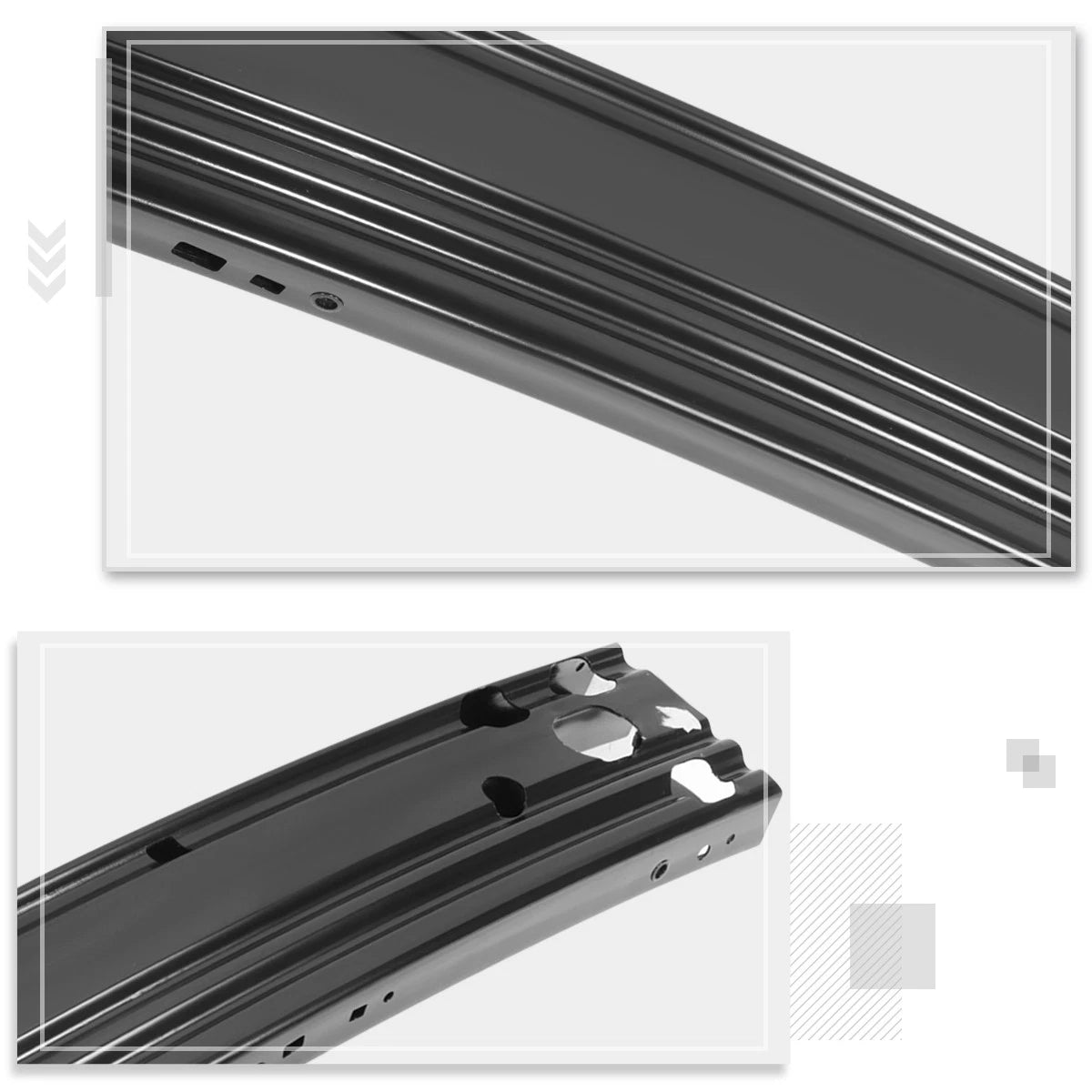 Mild Steel Front Bumper Brush Grille Guard for FJ Cruiser (2007–2014)