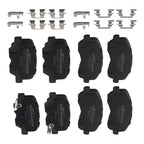 Set of 4 Ceramic Brake Pads for Mitsubishi Outlander (2014–2019) D1679 D866
