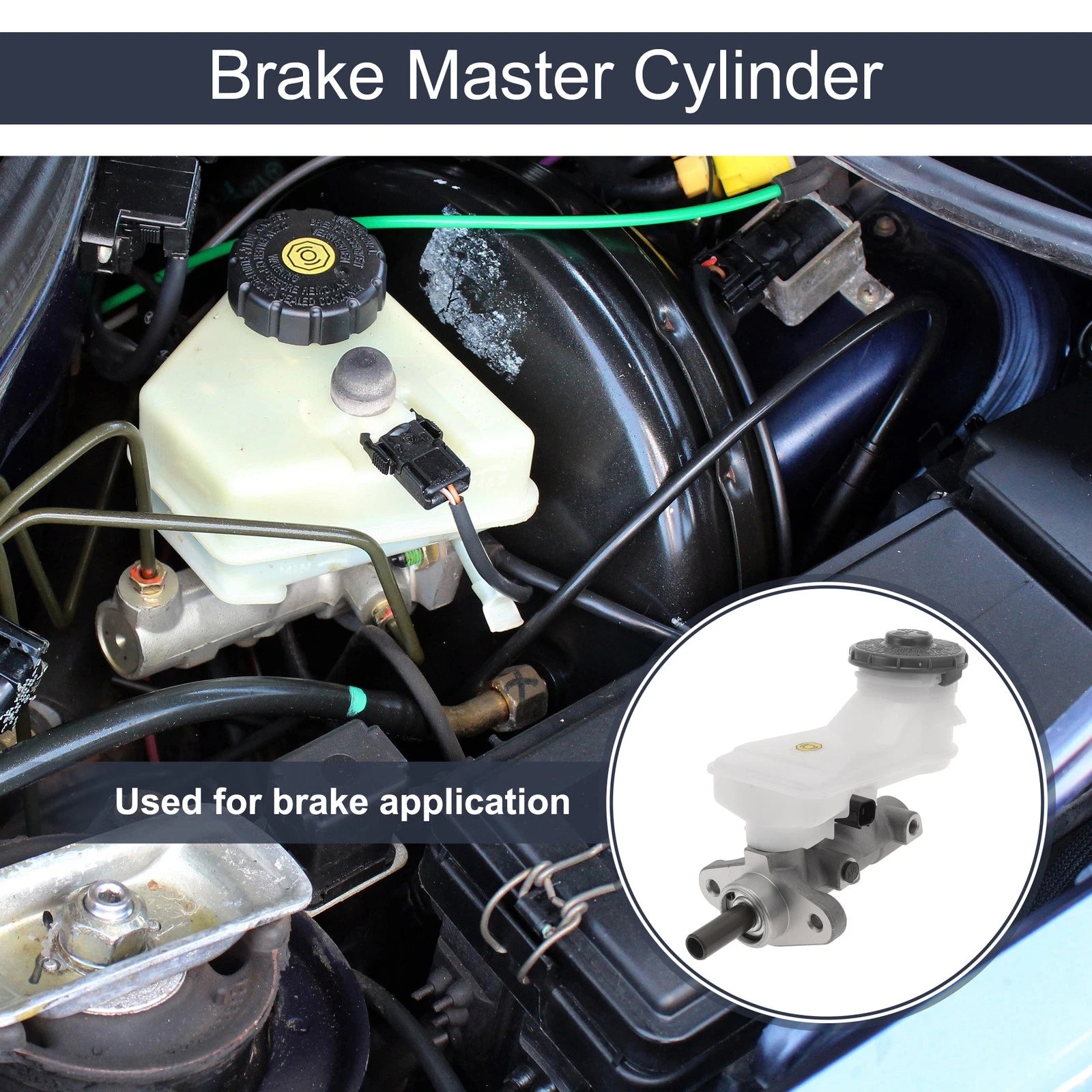 Brake Master Cylinder with Reservoir No. 46100S9AA01 for Honda CR-V (2002–2004)