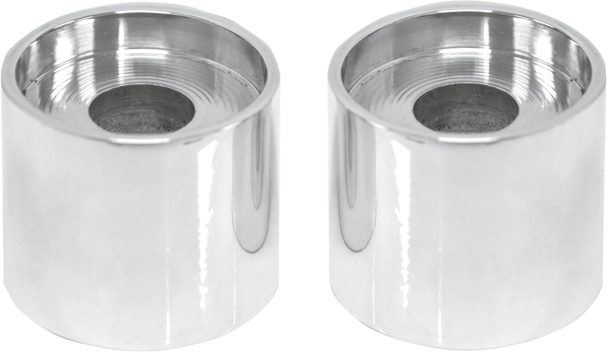 Handlebar Riser Extensions for LA Choppers (1" x 1-1/4", Chrome)
