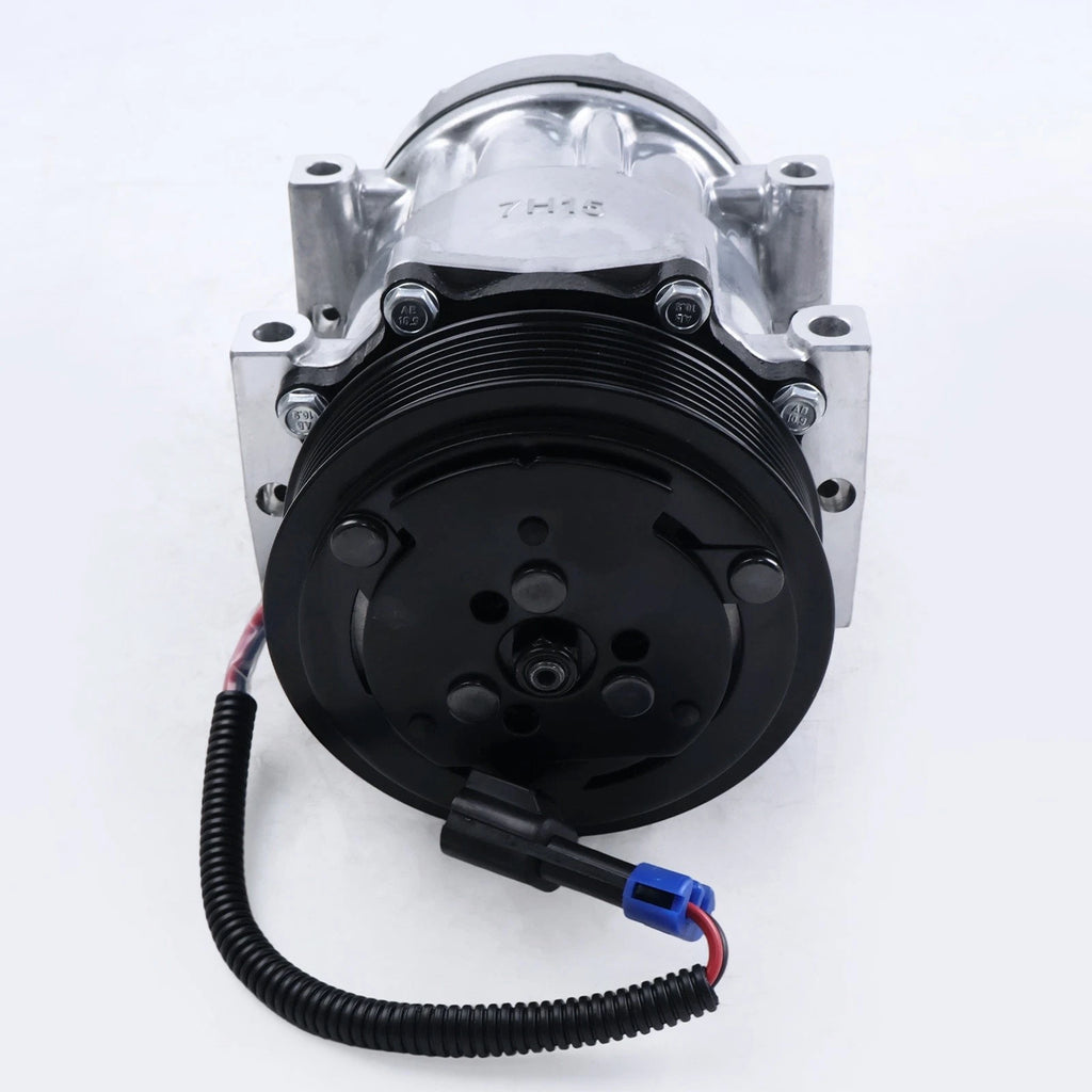 A/C Compressor with 7-Groove Pulley for Kenworth T660 T680 T880
