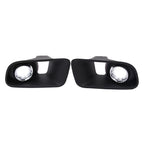 Set of 2 Front Bumper Fog Light Lamp Bezels for Dodge Charger (2012–2014)