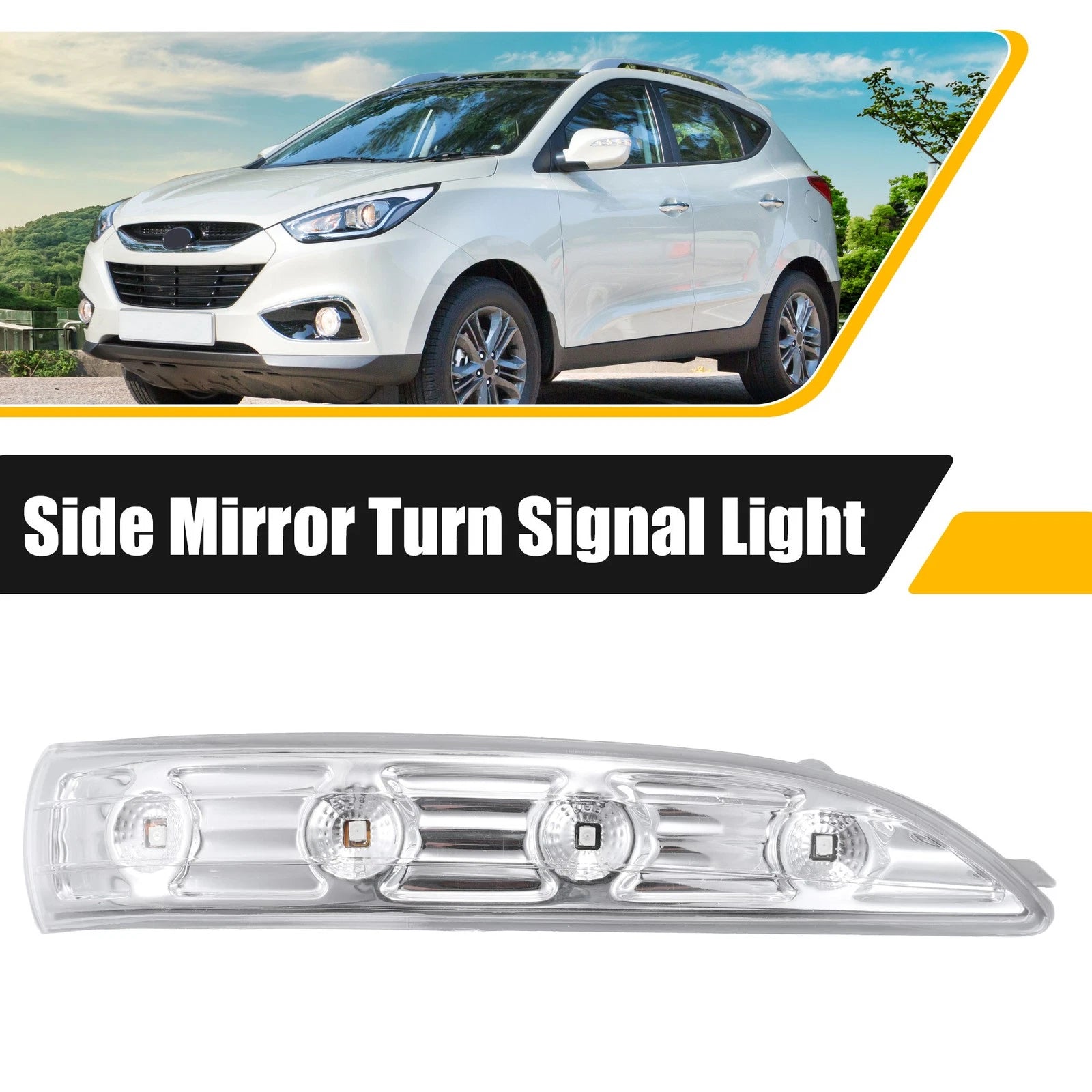 Right Side Mirror LED Turn Signal Indicator Light for Hyundai Tucson (2010–2011)