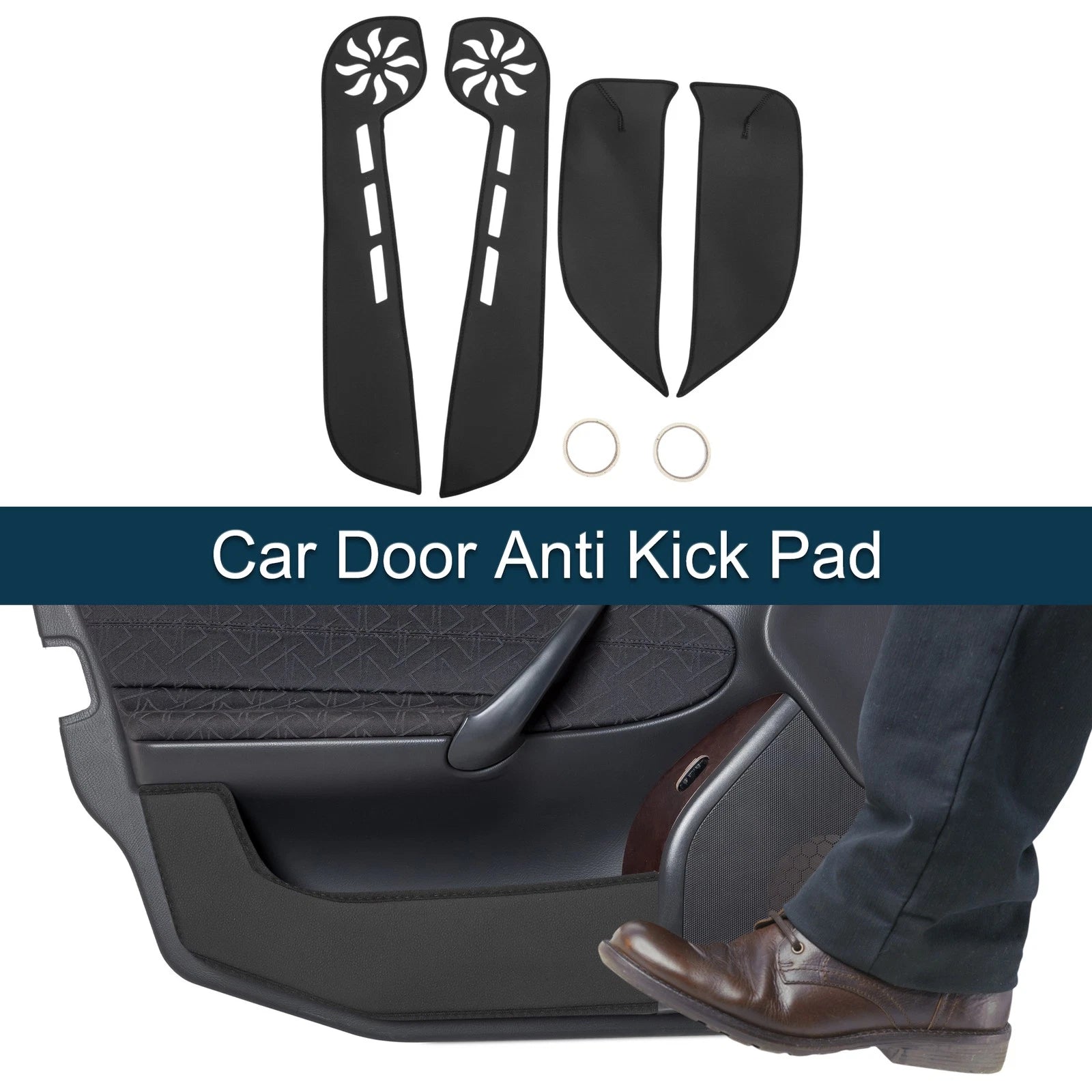 Set of 1 Car Door Anti Kick Pad Sticker Protector for Honda Civic (2000–2009)