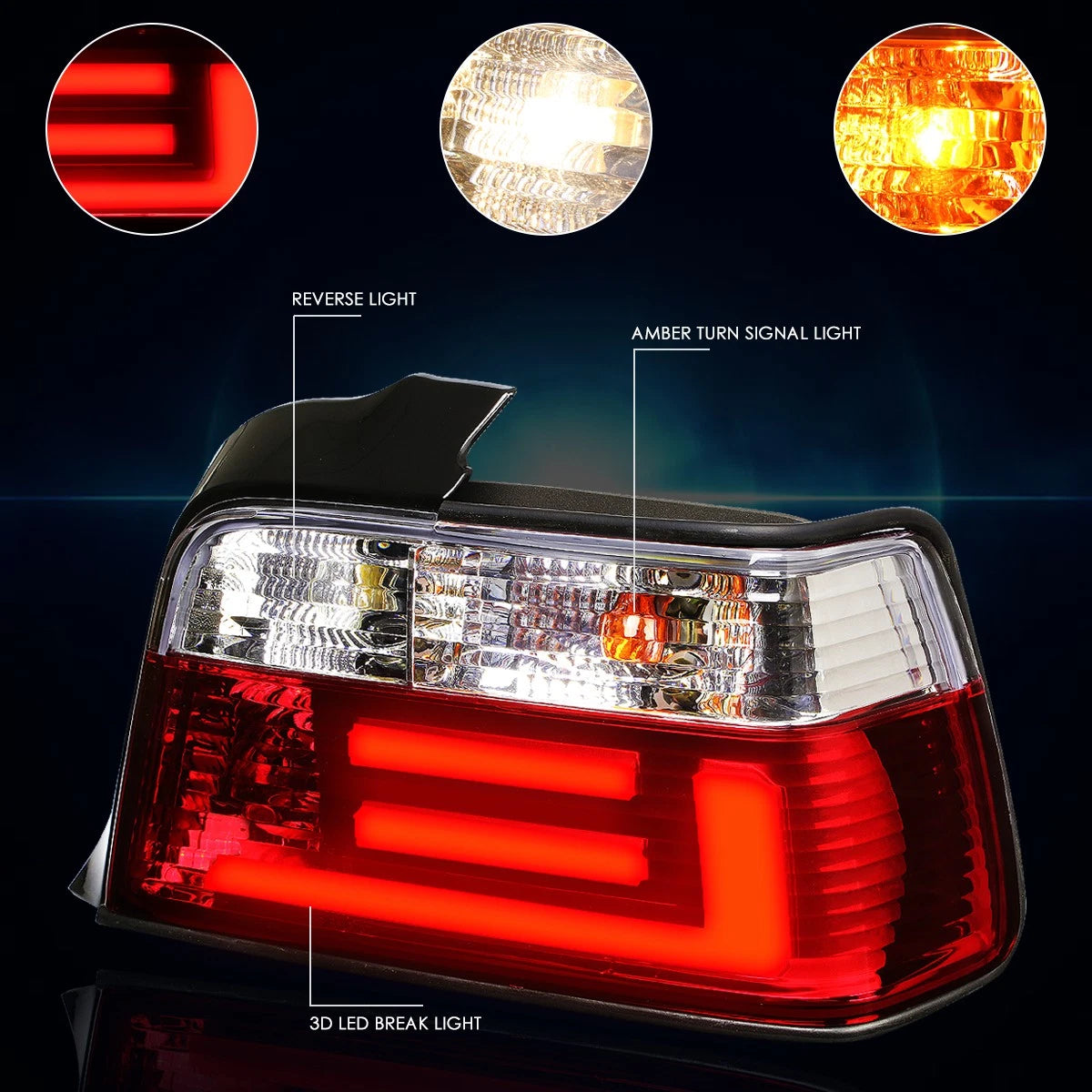 Driver Side Projector Headlight for Ford Edge (2011–2014)
