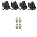 Set of 4 NGK Ignition Coils & 8 Iridium Spark Plugs for Chevrolet Corvette (J)