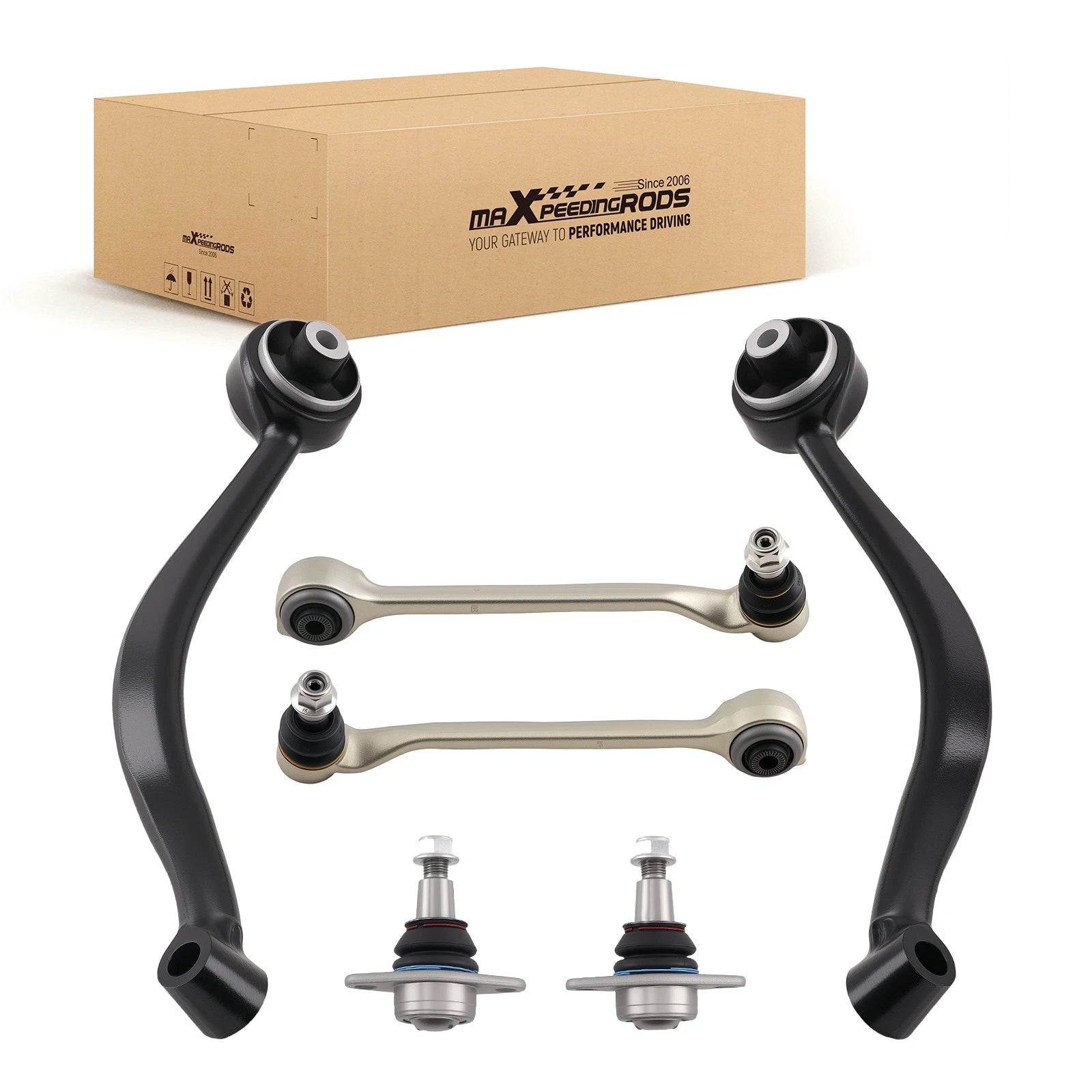 Front Suspension Control Arms Kit for BMW X3 F25/G01 (2011–2017), X4 F26/G02 (2015–2018)