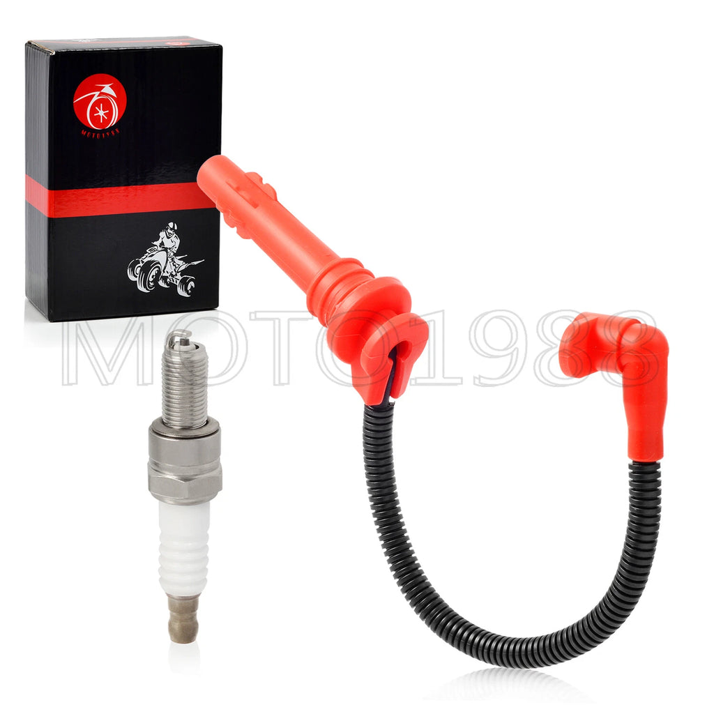 Ignition Coil Cap with Wire & Spark Plug for Polaris Sportsman 450 HO (2016–2017)
