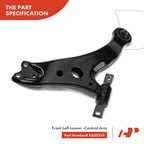 Front Lower Control Arm Ball Joint and Tie Rod for Toyota Camry (2007–2011)