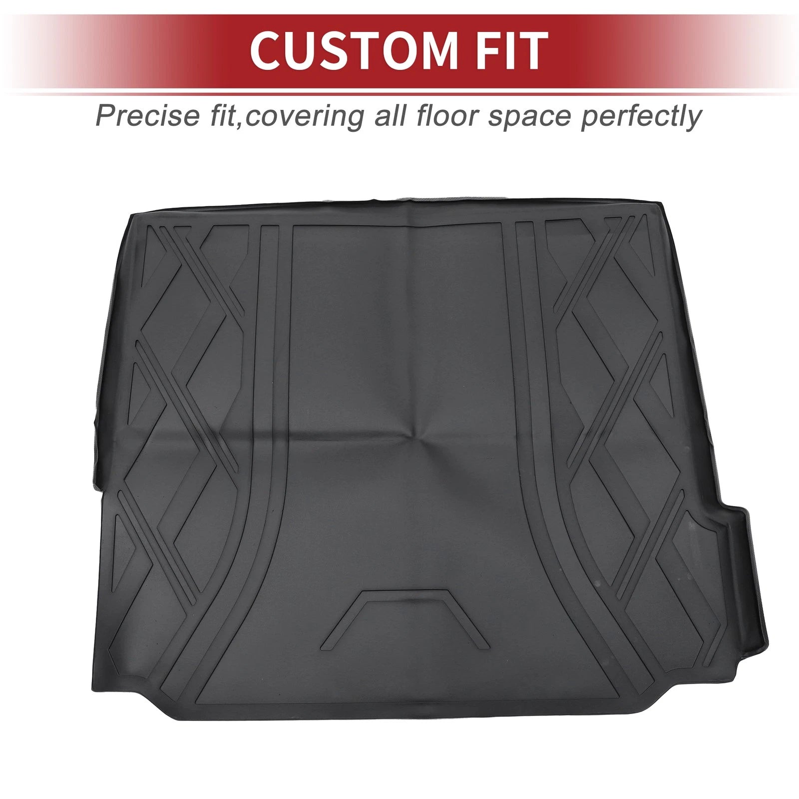 Cargo Liner Rear Trunk Mat for BMW X5 F15 (2014–2018) TPE Diamond Pattern
