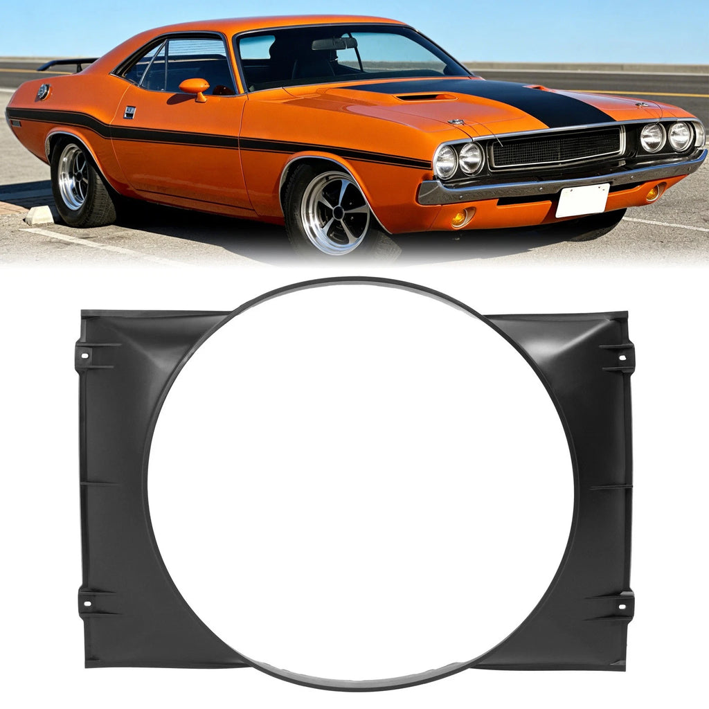 Radiator Fan Shroud for Dodge Charger Challenger Plymouth RoadRunner (1970–1973)