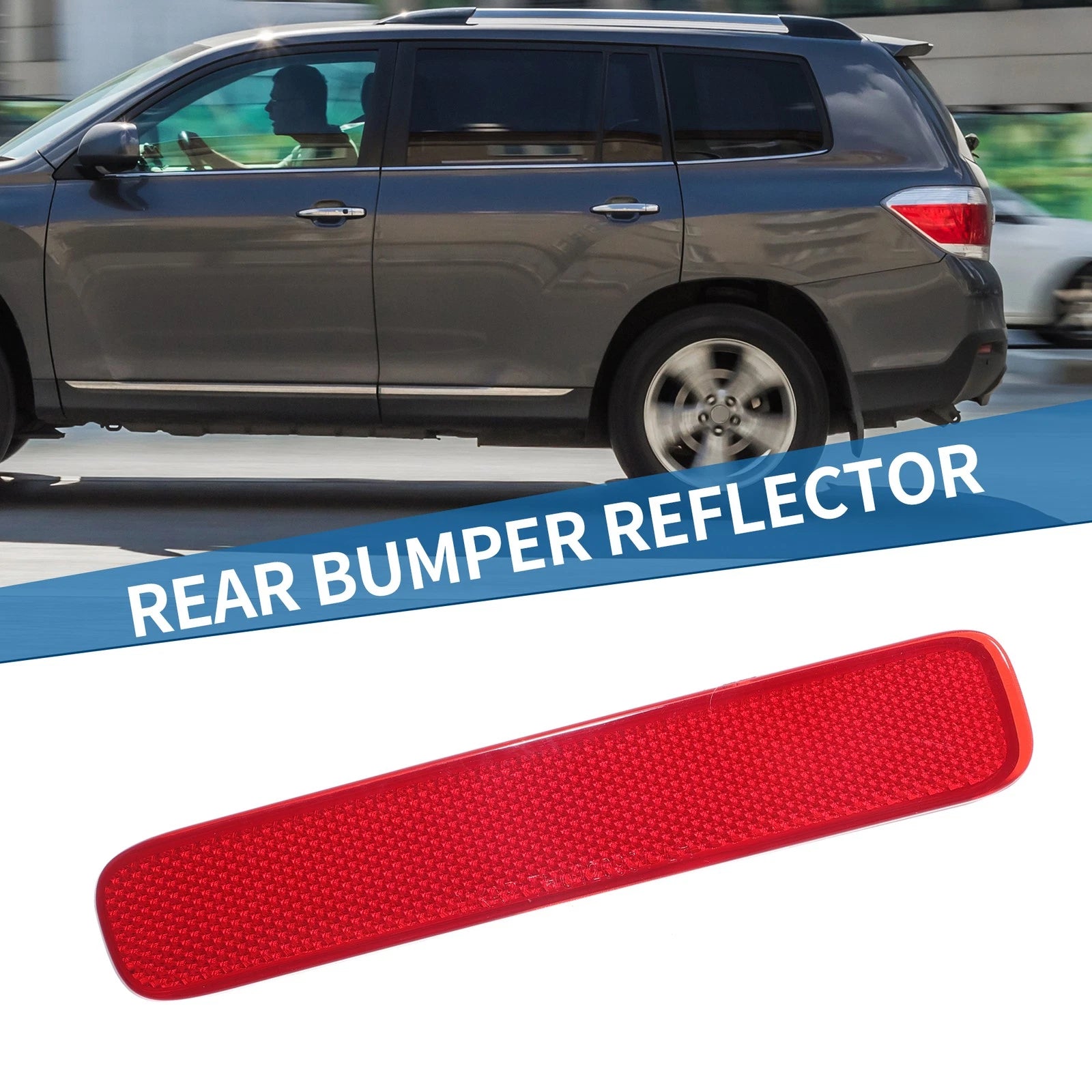 Rear Left Bumper Reflector for Toyota Highlander (2011–2013) No. 819200E021/819200E020