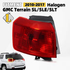 Halogen Tail Light for GMC Terrain (2010–2017) Outer Left Driver W/Bulb
