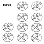 10x Carburetor Float Bowl Gasket for B&S 695426 697978 (Nikki)