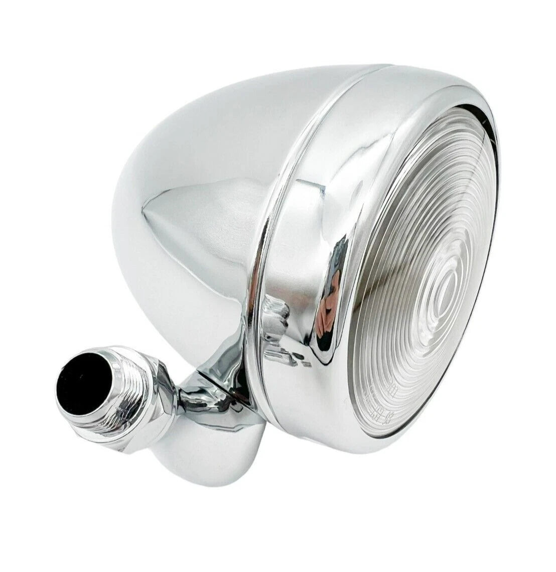 Chrome Teardrop Dummy Spot Light Outside Mount for Left or Right Side (Universal)