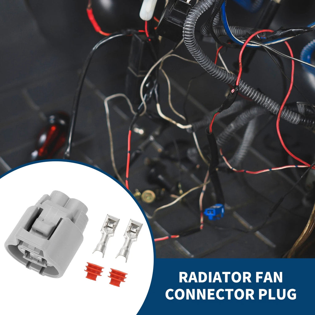 2 Pin Radiator Fan Connector Plug for Toyota RAV4  670279472879