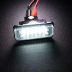 LED License Plate Light Pair for Mercedes C/E/CLS Class W203 W211 S211 W219 R171
