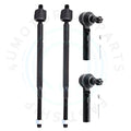Set of 4 Tie Rod End Linkage for Chrysler Pacifica (2004–2008)