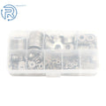 Set of 600 Flat Washers 304 Stainless Steel Assortment Kit