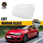 Heated Mirror Glass Panel for Volkswagen Golf (2010–2012) LH Driver Side